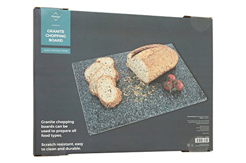 Premier Housewares Speckled Granite Chopping Board - 40 x 30 cm, Black - Image 3
