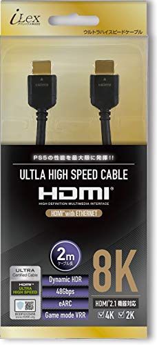SWITCH2�Ή� 8K HDR �yHDMI2.1 �F�؎擾�P�[�u���z�wHDMI 2.1 �P�[�u��(2m)�x - PS5