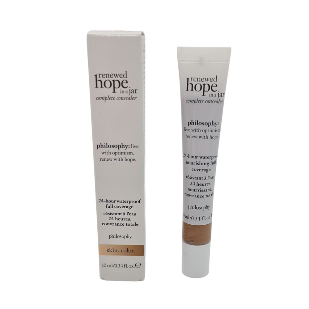 Philosophy Renewed Hope In A Jar 24-Hour Waterproof Full Coverage 6.5 Tan Concealer 10ml