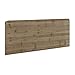 Gabar Tête de lit 165 cm Bois Naturel - Jolene - L 165 x l 4 x H 60 - Neuf