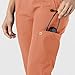 Wink W123 Women's Flex-n-Reach Track Scrub Pant - Terracotta, 3X Petite