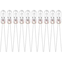 cciyu 100 Pack AmberFor Mini Bulbs Lamps Replacement fit for GM Speedometer Cluster Backlight Lighting 12V-14V 95mA