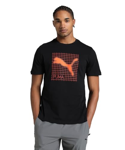 T-shirt noir homme PUMA Pumatech Graphic à manches courtes