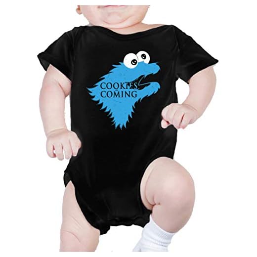 the Fan Tee Body de NIÑOS Juego de Tronos Stark Tyrion Daenerys Arya trisky Monstruo Galleta 6Meses
