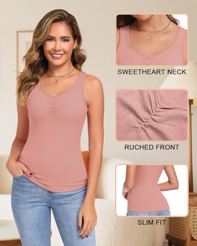 Image of Thermal Underwear Tank Top Fleece Shirt Cami Sleeveless Thermal Top Warm Undershirt Base Layer Women Cold Weather