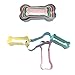 Yonisun 5 In 1 Stainless Steel Metal Dog Bone Shape Cookie Cutter Set Colorful