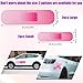 BOXOB 4pcs Car Bandaid Stickers, 24in 10in Funny Giant Bandaid Sticker Large Vehicle Bandages Decal Pink Bumper Stickers for Covering Dent Crack Damage Scratch Stains Automotive Decor Accessories