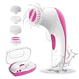 schminken augen vergrößern FEINE HAUTPFLEGE: Diese sanfte Gesichtsbürste ist aus seidig weiche DuPont-Borsten verarbeitet, Schonend aber ohne Irritationen; tief in Ihre Poren eindringt zur gründlichen Reinigung; Effektiv entfernt Öle, Schmutz, Schminken, enthüllt glatten Teint und weiches Hautgefühl.