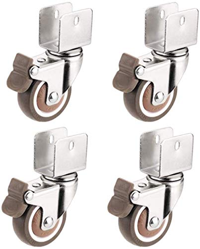 Roulettes de rechange 25mm pour déplacer le lit enfant et le support de fleur