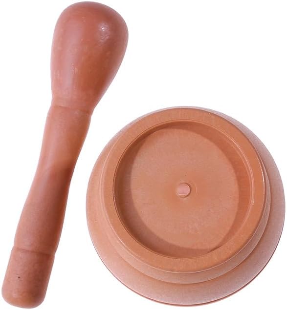Pestle and Mortar Resin Mortar Pestle Set Garlic Herb Spice Mixing Grinding Crusher Bowl Restaurant