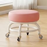 Tabourets roulants avec roulettes : les roulettes pivotantes à 360° permettent un mouvement fluide sur diverses surfaces telles que le bois dur, le carrelage et la moquette. Fabriquées à partir d'un matériau silencieux, ces roues minimisent le bruit lors de l'utilisation et aident à protéger les sols des rayures. Idéal pour la maison ou le bureau, améliorant le confort et la mobilité sans compromettre le style.