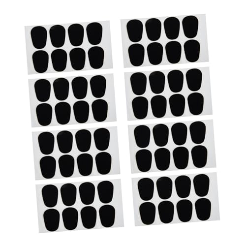 WEKADRIN 64個 中高音サックス用オーバル形状マウスピースパッチ 歯の振動抑制と保護に 初心者 プロ対応 サックスアクセサリー