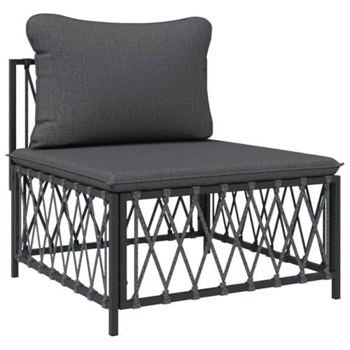 Salon d'extérieur confortable pour aménager un petit espace de jardin ou balcon