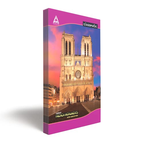 Image of Classmate Long Notebook - Soft Cover, 400 Pages, 314x194mm, Single Line (Pack of 3) Notebook - Single Line