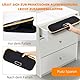 OUSFOT Toilettenpapier Aufbewahrung Korb mit Deckel, 32L Badezimmer Organizer klopapier Aufbewahrung Klopapier Aufbewahrung 12 Rollen Wasserdicht Geeignet für WC und Badezimmer