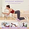 Ab Workout Equipment Abdominal Trainer, Adjustable Ab Machine at Home Gym, Foldable Abdominal Exercise Machine, Core & Ab Trainer Machine for Stomach Workout