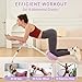 Ab Workout Equipment Abdominal Trainer, Adjustable Ab Machine at Home Gym, Foldable Abdominal Exercise Machine, Core & Ab Trainer Machine for Stomach Workout