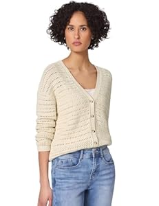 Street One Damen Langarm Cardigan mit V-Neck