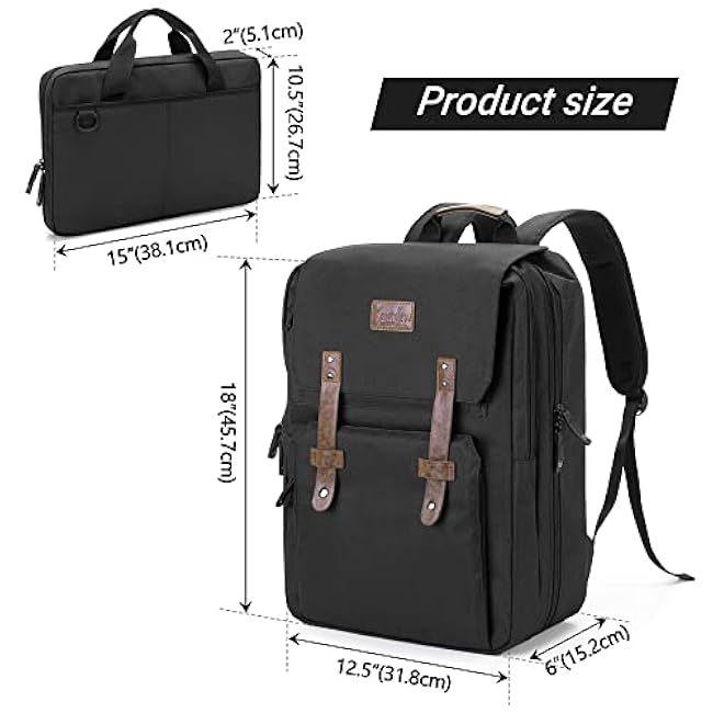 samdew Large Chef Backpack & Knife Bag, Knife Backpack and Chef Bag with Lock Hole, Knife Carrier Chef Utensil Case with Multiple Pockets & Slots for Kitchenware, Patent Design (Knife Not Included)