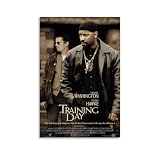 Training Day Movie Poster Retro Metal Sign (2) Canvas Art Poster And Wall Art Hanging Decor for Modern Family Corridor Posters 12x18inch(30x45cm)