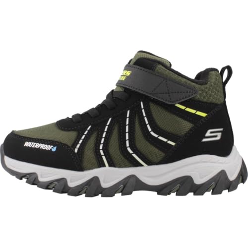 Skechers Garçon Rugged Ranger Hydro-scout, Black Green, 33 EU