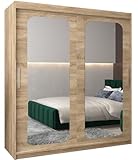 camere da letto in offerta chateau d'ax Design moderno: L'armadio è stato progettato in uno stile moderno, che gli consente di adattarsi a quasi tutti gli appartamenti. Una vasta gamma di colori ti consente di adattare i mobili alla tua decorazione d'interni. È un'ottima soluzione per piccoli spazi.