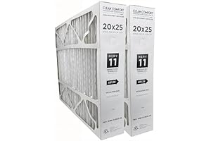 Clean Comfort AMP-11-2025-45: Premium 20" x 25" x 4.5" Air Filter, Upgraded...