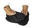 2 Pairs Non Slip waterproof Reusable shoe Covers for contrators and Carpet Floor Protection, Machine Washable. X-LARGE