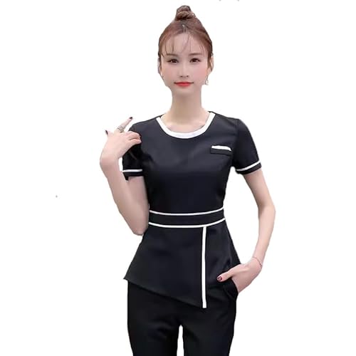 [KHIRIXA] 2023���j�t�H�[�� �G�X�e �T�����ʋ� ���f�B�[�X ���� ����������� ���� �W���P�b�g �㉺�Z�b�g�������� ������ �ʋΕ� ��ƕ� ���É�}�b�T�[�W�t���{����MYZ803 (�G�X�e �l�C�� ���e �T���� ����) (S, �z���C�g)