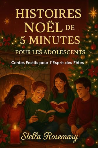 HISTOIRES NOËL DE 5 MINUTES POUR LES ADOLESCENTS : Contes Festifs pour l'Esprit des Fêtes