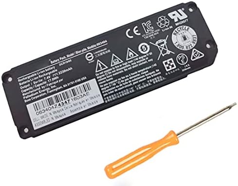 Batteria Sostitutiva Per Bose Soundlink Mini – 3400 MAh, Compatibile Con Modello 063404 (non 061xxx)