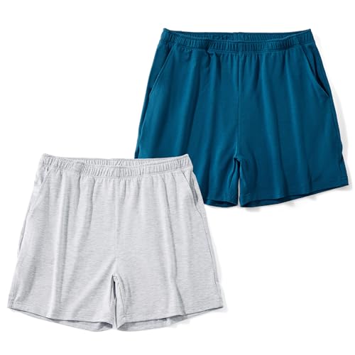 Image of AIMPACT Men's 4 inch Inseam Sleep & Lounge Pajama Shorts with Pockets