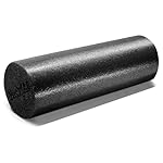 Yes4All Medium Firm Round PE Foam Roller 12, 18, 24, 36 Inches for Pilates, Yoga, Stretching, Balance & Core Exercises