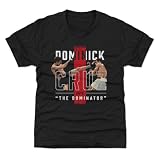 500 LEVEL Dominick Cruz UFC Youth Shirt - Dominick Cruz Head Kick WHT (Tri Black, 14-16Y X-Large)