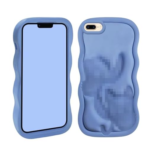 Compatible With iPhone 6 Plus/6S Plus/7 Plus/8 Plus Case Cover, 3D Soft Silicone Cool Funny Cute Shockproof Charging Protective Covers Cases Skins Shell for iPhone 6 Plus/6S Plus/7 Plus/8 Plus