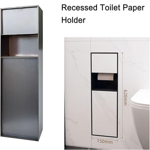 Solution de rangement encastrée en acier inoxydable pour douche - 5