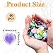 40 Pcs Natural Heart Crystals,Heart Shaped Pocket Polished Healing Stones for Women Men 0.8 inch Valentine Gifts