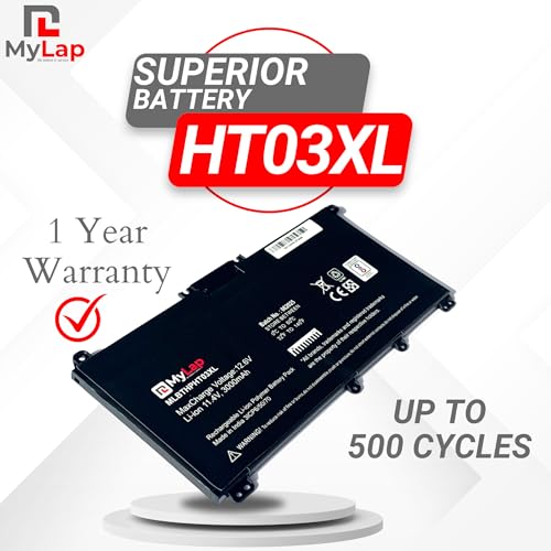Image of MYLAP HT03XL | 14 Month Replacement Warranty | HT03XL L11119-855 Battery for HP Pavilion 14-CE 14-CF 14-DF 15-CS 15-DA 15-DB 15-DW TPN-I130 /I131 /I132 L11421-422 920046-121 l11119-855 Battery