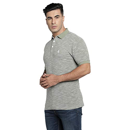 Image of Red Tape Men Green Polo T-Shirt