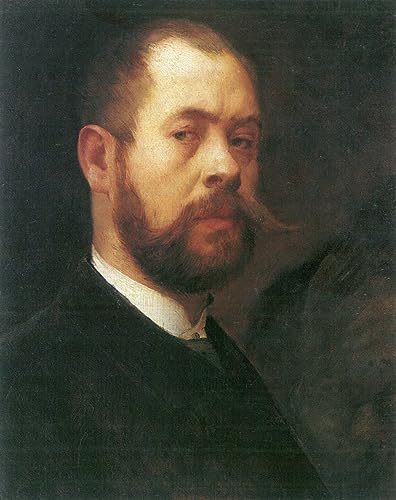 Peinture murale Lovis Corinth pour décoration salon moderne
