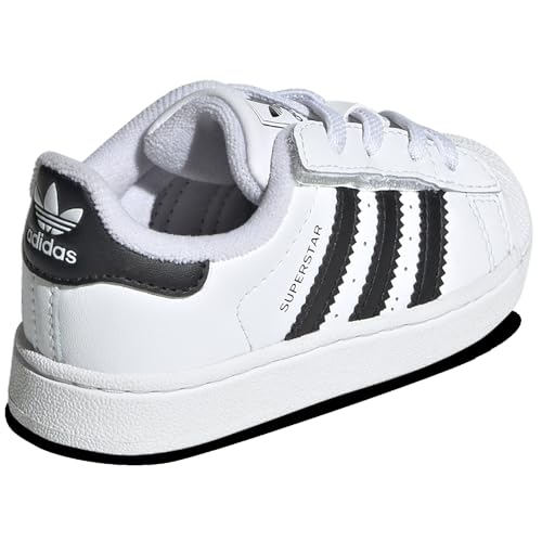 Adidas Originals Superstar II - Boys' Toddler (JH9984, Black/White)3