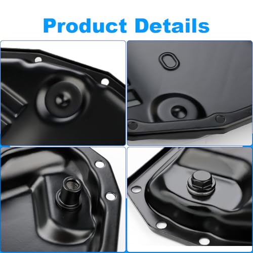 Image of Transmission Oil Pan with Drain Plug Replaces for Nissan Sentra 265-842