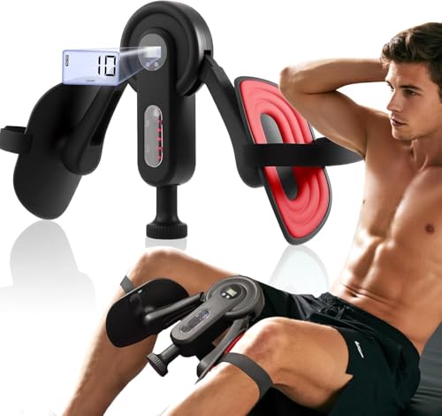 Image of Thigh Trainer Kegel Exerciser for Men, Pelvic Floor Exercise Devices with Leg Straps, 360Inner Thigh Exerciser, Adjustable Resistance 0-135 Lbs & Smart Display (Time /Cal /Rep /Count)(Pelvis Trainer)