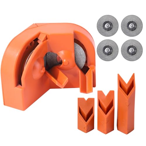 Multipurpose Drill Bit Sharpener, Grinding Sharpener for All Bits(5/64''- 5/8''), Drill Bits Grinding Sharpener, Portable Drill Grinder Grinding Tool, Powered by Electric Drills