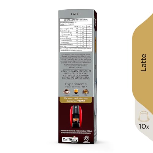 3 Corações Cápsula Tres Latte