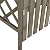 vidaXL Gray Pergola with Gate, Sturdy Solid Firwood and Pine Wood Garden Arch, Weather-Resistant Outdoor Decorative Structure, Rustic Farmhouse Style, Easy Assembly, Measurements: 45.7"x15.7"x80.3".