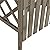 vidaXL Gray Pergola with Gate, Sturdy Solid Firwood and Pine Wood Garden Arch, Weather-Resistant Outdoor Decorative Structure, Rustic Farmhouse Style, Easy Assembly, Measurements: 45.7"x15.7"x80.3".