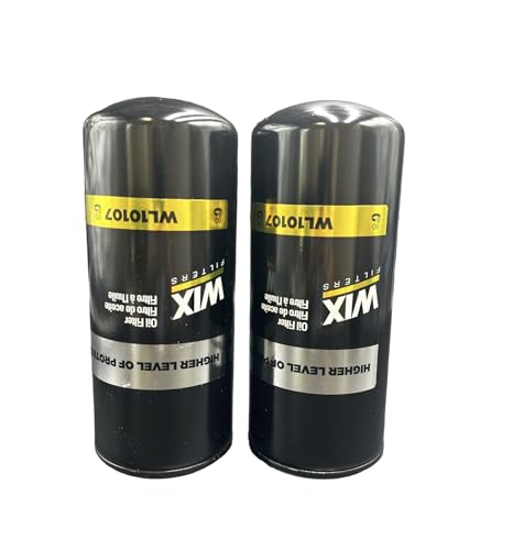 Set of 2 WL10107 Oil Filter For Cummins ISX15 Engines