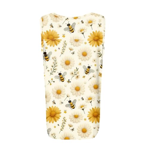 Spring Summer Plus Size Dressy Tank Tops for Women 2025 Womens Workout Floral Boho Beach Sleeveless Shirts Blouses