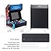 UNICO VISCO Mini Arcade Game Console with Extra Gamepad, Retro Arcade Machine with Pre-Loaded 12Genuine Licensed Retro Games, 8 Inch Display Screen, HDMI Output
